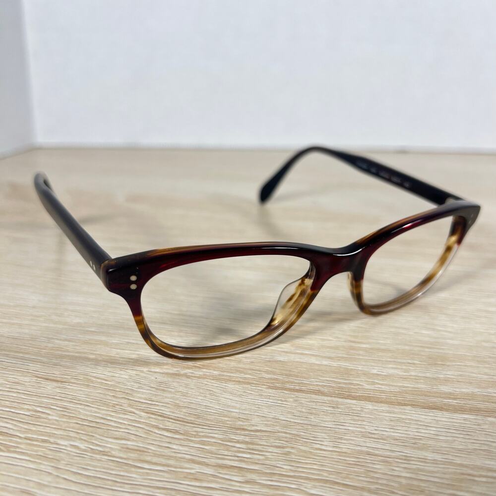 Oliver Peoples OV5224 1224 Ashton Red Brown Eyeglasses 50-17-140 Frames Only
